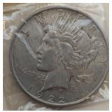 1922-D Peace Dollar