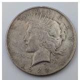 1922 Peace Dollar