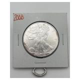 2008 American Silver Eagle 1 oz .999 Fine Silver