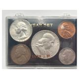 1958 5-Coin Set 90% Silver
