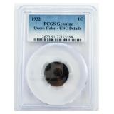 1932 Lincoln Wheat Penny PCGS GENUINE