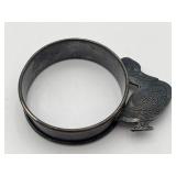 Webster Co. Sterling Silver Napkin Ring w/Duck