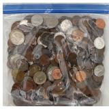 3 Pound Bag of ANTQ & VTG Foreign Coins