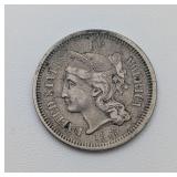 1865 U.S. 3ï¿½ Coin
