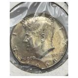1968-D Clipped Planchet Kennedy Silver