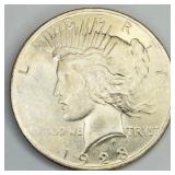 1923 Uncirculated Peace Dollar