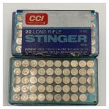 2 Boxes of 22 Long Rifle Bullets