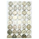 Roll of 40 - 90% Silver Quarters