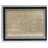 Official Railroad Map of Kansas