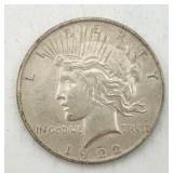 1922-D Peace Silver Dollar