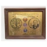 Framed UNC Set of Canadian WWII ï¿½ Victoryï¿½ Nickels
