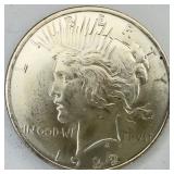 1922 Uncirculated Peace Dollar