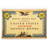 U.S Defense Savings Bonds Stamps Album