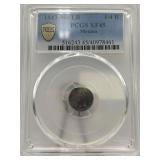 1843 Republica Mexicana 1/4 Real MILR PCGS XF45