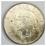 1922 Uncirculated Peace Dollar