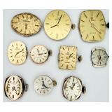 10 ANTQ & VTG Omega Watch Movements