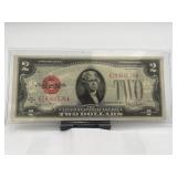 1928 G Uncirculated Red Seal $2 Bill