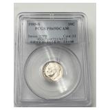 1985-S Roosevelt Dime PCGS PR69 DCAM