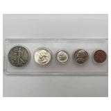 1946 US Mint Coins Set 90% Silver