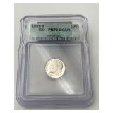 1999-S Roosevelt Dime, ICG PR70 DCAM