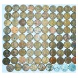 89 Lincoln Head Wheat Pennies