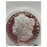 1882 Morgan Silver Dollar Copy