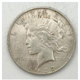1922-D Peace Silver Dollar