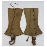 WWII U.S. Marine Corps Canvas Field Leggings