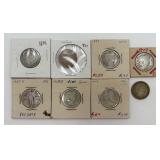 8- 90% Silver Quarters