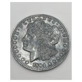 3ï¿½ Novelty Replica of 1884 Morgan Silver Dollar