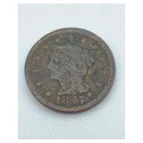 1847 US Braided Hair Large Cent