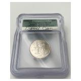2001-D Washington Quarter ICG Signature Series