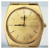 Thin Gold-tone Seiko Menï¿½s WATCH