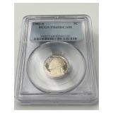 1982-S Jefferson Nickel, PCGS PR69 DCAM