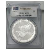 2015ï¿½P Australian Wedge-tailed Eagle Coin