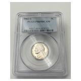 1982-S Jefferson Nickel, PCGS PR69 DCAM