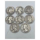 8-1951 Washington Quarters 90% Silver