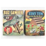 Buz Sawyer/Tiny Tim ï¿½The Better Little Bookï¿½ Books