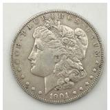 1901-O Morgan Silver Dollar