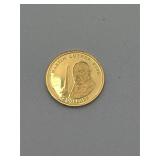 2001 Republic of Liberia MLK $25 Gold Coin 24KT