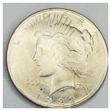 1922 Uncirculated Peace Dollar