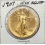 1907 High Relief $20 Saint-Gaudens Gold Coin