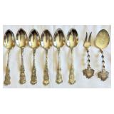 8 VTG & ANTQ Silverplated Silverware