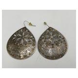 Teardrop Bronze Earrings
