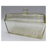 Vtg Westinghouse Refrigerator Dish w/ Knob Lid