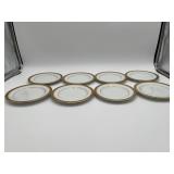 8 VTG Noritake Goldridge 6 1/2" Bread/Butter Plate