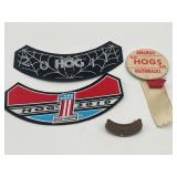 Harley Owners Grp (H.O.G.) Patches & Pins