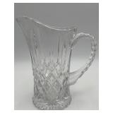 8.5" Gorham King Edward Crystal Pitcher