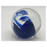Vintage Murano-style Art Glass Paperweight