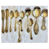 10 VTG & ANTQ Silverplated Silverware